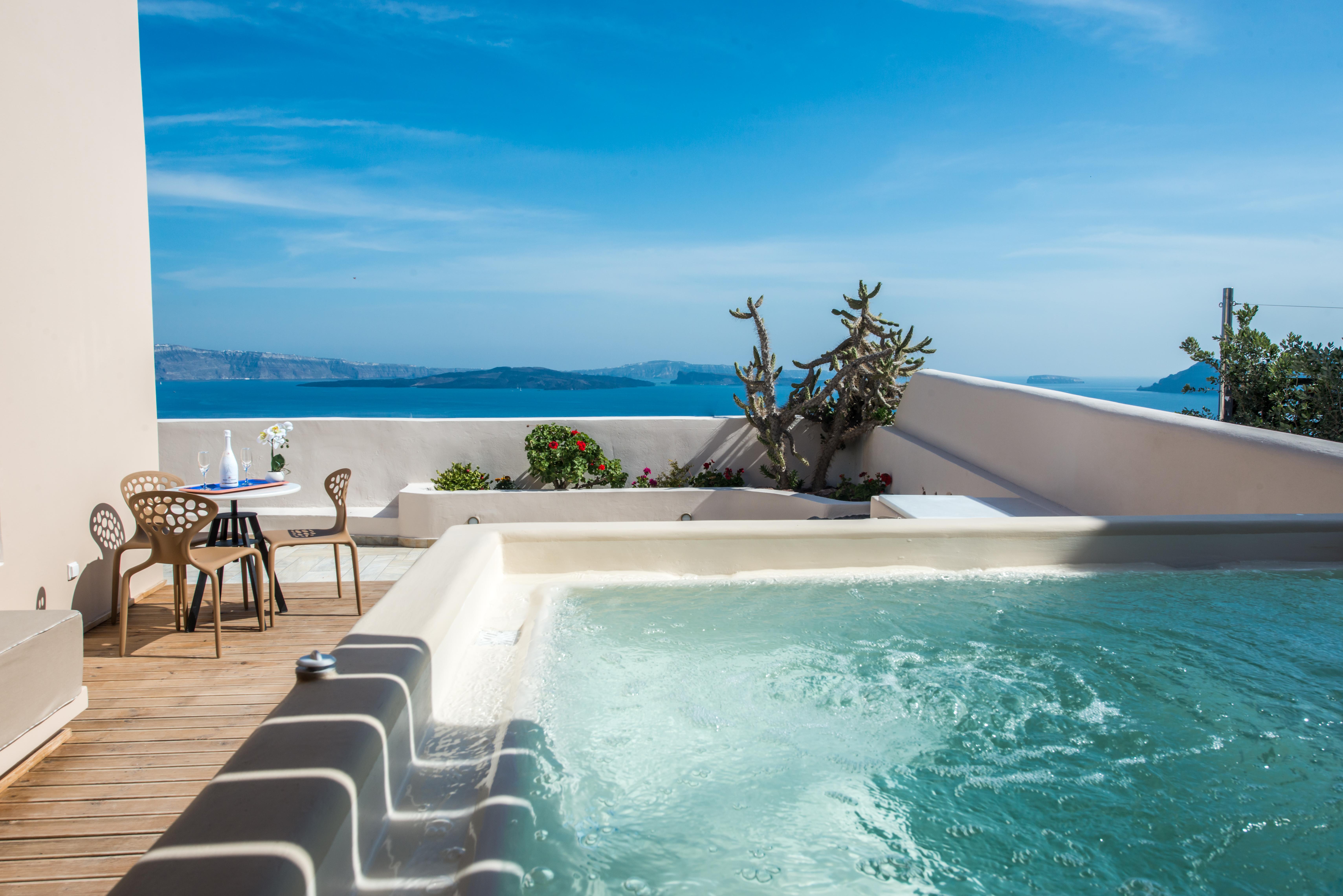 Passion Blue Villas Oía Buitenkant foto