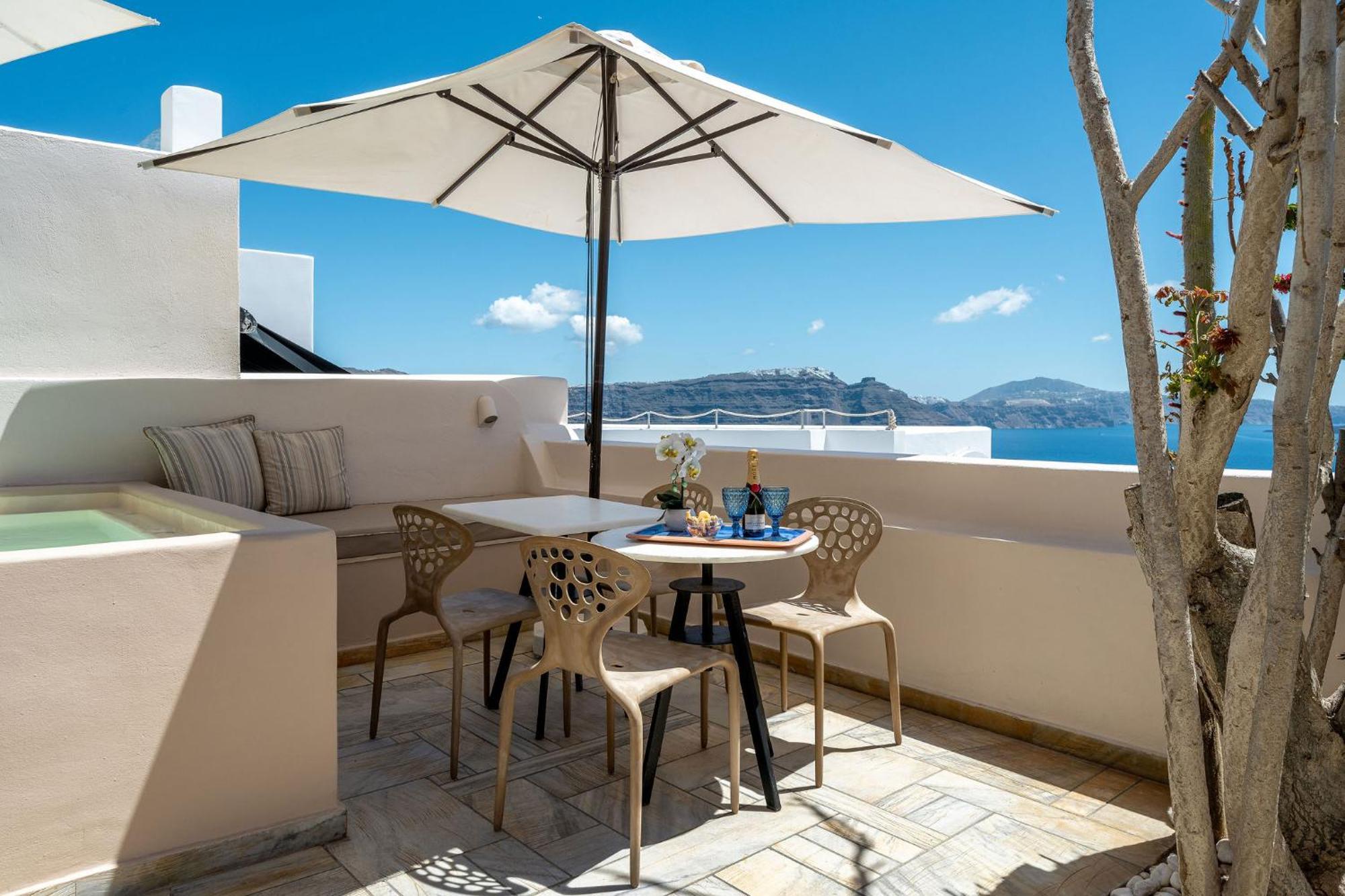 Passion Blue Villas Oía Buitenkant foto