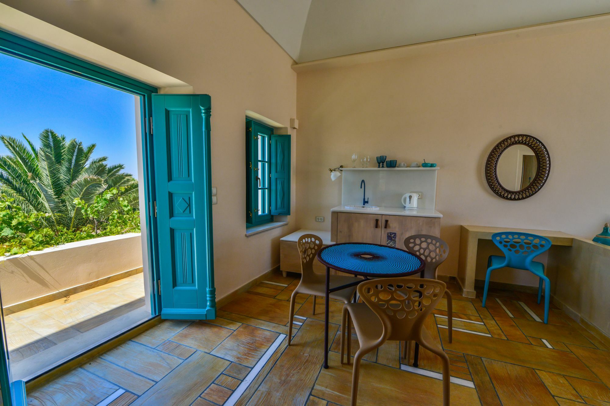 Passion Blue Villas Oía Buitenkant foto